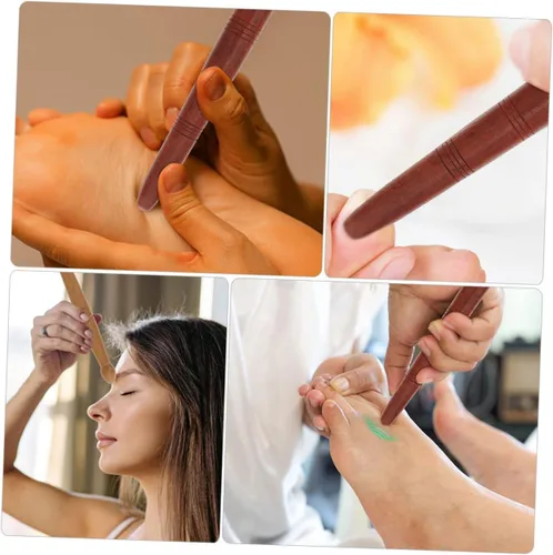 Miniatura 4 de Juego de herramientas de masaje de 3 piezas de varillas de acupuntura para suministros de reflexología corporal de pie