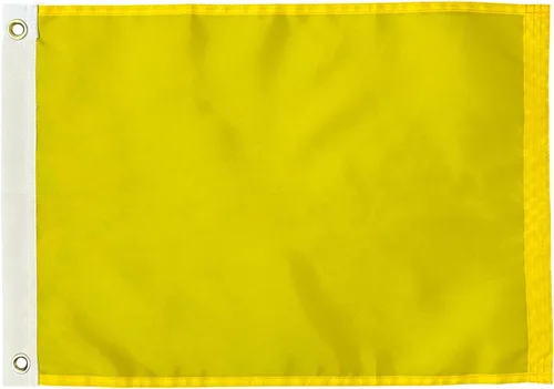 Miniatura 9 de AMZFLAG Bandera blanca sólida de 12 x 18 pulgadas, 2 unidades, banderas blancas lisas de colores vivos para exteriores, banderas en blanco