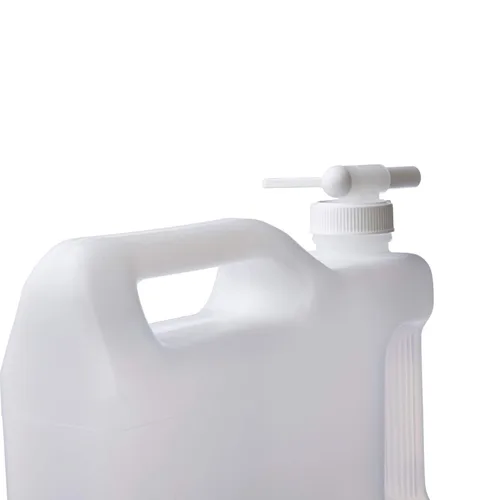 Miniatura 6 de Hudson Exchange - Contenedor Hedpak de 5 litros con espita, HDPE, natural, paquete de 4