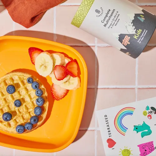 Miniatura 8 de Complete Kids - Gomitas multivitamínicas con Omega 3, 6, 9, vitamina B12, ácido fólico, yodo, vitamina C, zinc, vitaminas esenciales diarias
