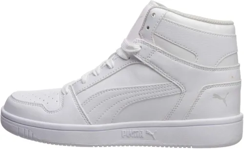 Miniatura 8 de PUMA Tenis unisex Rebound Layup para niños, NegroBlancoRojo
