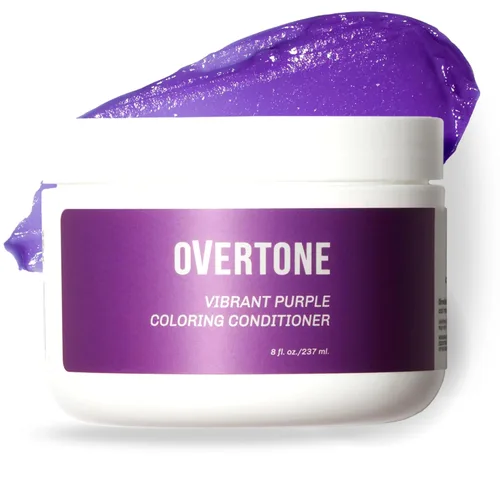 Miniatura 34 de Overtone Color Depositing - Acondicionador de tinte semipermanente para el cabello, 8 onzas para cabello natural y teñido con color, manteca
