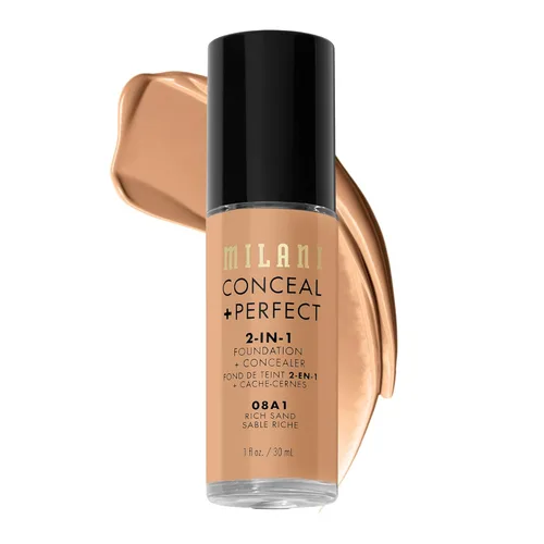 Miniatura 16 de Milani Conceal + Perfect Base + Corrector 2 en 1 para una Tez Impecable, Corrector para Debajo de los Ojos, Cubre Enrojecimiento e Imperfecciones