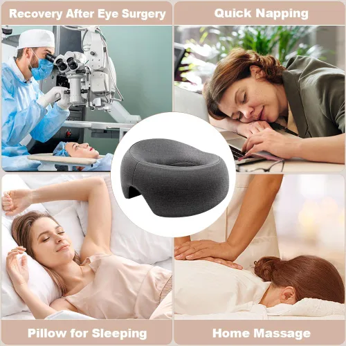 Miniatura 3 de Almohada boca abajo para mesa de masaje, reposacabezas de masaje para cama, dormir boca abajo, almohada BBL después de la cirugía, recuperación