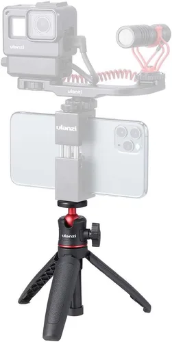 Miniatura 7 de ULANZI MT-08 Barra de extensión trípode Mini Selfie Stick trípode mango agarre para iPhone 11 Pro Max Samsung cámara Sony Canon Nikon Vlogging