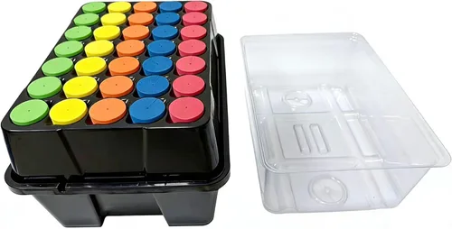 Miniatura 2 de Máquina Clonadora Aeropónica, Máquina de Clonación de 35 Espacios para Kit de Enraizamiento de Corte y Germinación Usando Insertos de Clon