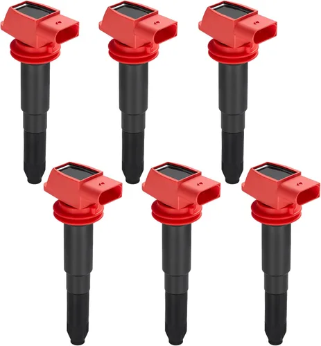 Miniatura 25 de BDFHYK Paquete de Bobina de Encendido UF350 y Bujías de Iridio 4505 Compatibles con Nissan 2002-2006 Altima 2002-2006 Sentra L4 2.5L Juego de 4