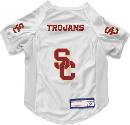 Miniatura 30 de Littlearth Camiseta elástica para mascotas de la NCAA de Alabama Crimson Tide, color del equipo, talla XS