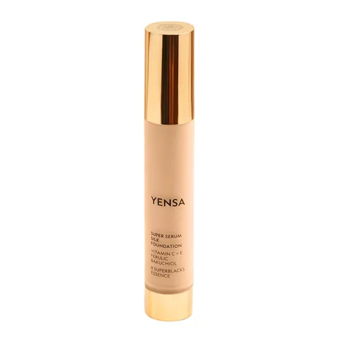 Miniatura 14 de YENSA Base de maquillaje de suero – Base de cobertura completa súper sedosa enriquecida con péptidos, vitamina C y ácido ferúlico para ayudar a