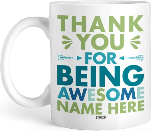 Miniatura 11 de CUBICER Tazas de café personalizadas con frases divertidas, vasos de hongos barbudos, nombre personalizado, tío de cerámica blanca, novedad, tazas