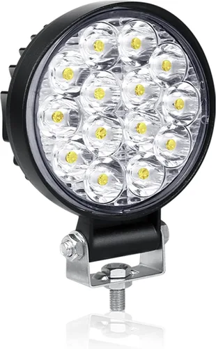Miniatura 9 de AUXTINGS 6 pulgadas 15 cm 18 W Mini Luz de Trabajo LED Ultra Delgada, Luz de Punto LED, Luces de Conducción 12 V 24 V, Luces Antiniebla Todo Terreno