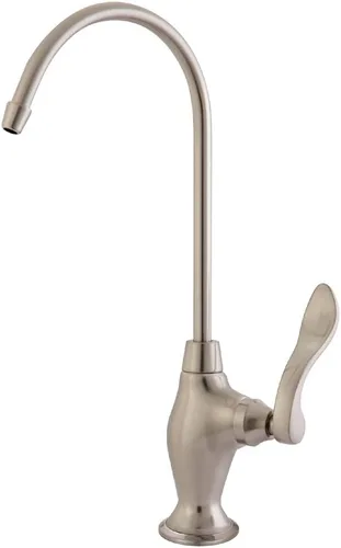 Miniatura 4 de Kingston Brass Gourmetier KS3195NFL Nuwave - Grifo francés de filtración de agua de un solo mango, bronce aceitado, 10.81 x 4.63 x 1.75 pulgadas Oil