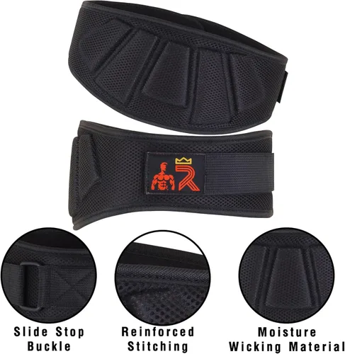 Miniatura 7 de Cinturón de entrenamiento para hombres y mujeres para levantamiento de pesas y entrenamiento cruzado Powerlifitng Cinturón de entrenamiento de pesas