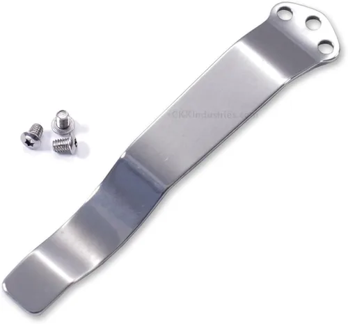 Miniatura 4 de EZSMITH (Modelo 1 Pinza de bolsillo universal - (Acabado táctico negro) - Pinza de bolsillo de repuesto para cuchillos plegables, teléfonos