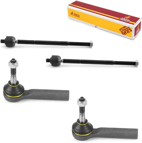 Miniatura 105 de Metrix Premium Chassis Parts - Juego de 4 barras de acoplamiento interior y exterior para Audi A3 15-16, Seat Leon 06-20 (México), 09-17 Volkswagen