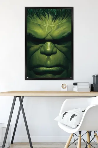 Miniatura 6 de Marvel Comics Hulk - Póster de pared de The Immortal Hulk #18, 34 pulgadas de largo x 22.4 pulgadas de ancho, versión enmarcada en negro Versión