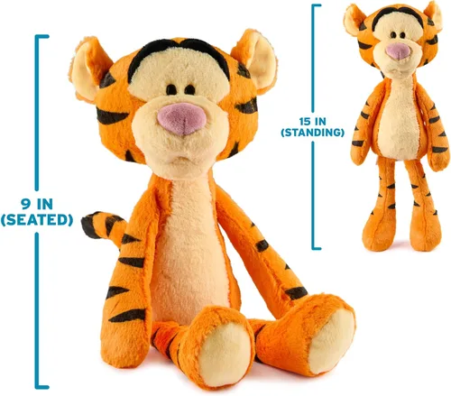 Miniatura 8 de GUND Disney Oficial Tigger Toothpick de Peluche, Winnie The Pooh, Animal de Peluche Tigger para Edades de 1 Año en Adelante, Naranja, 15
