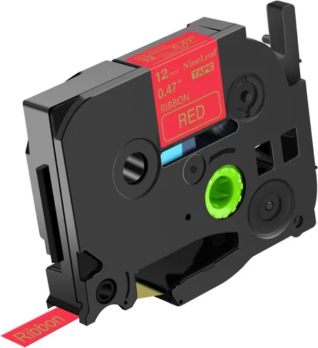 Miniatura 8 de NineLeaf Compatible con Brother P-Touch Embellish TZe-RE31 TZeRE31 TZ-RE31 TZRE31 TZRE31 TZRE31 0.472 in 0.47 Negro sobre Rosa Cinta de Satén