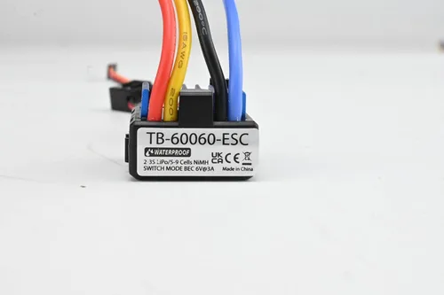 Miniatura 5 de Impermeable cepillado 60A ESC controlador electrónico de velocidad para 1/10 Traxxas HPI Redcat Tamiya RC Camión, Buggy, Camión de Camión Corto