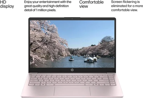 Miniatura 4 de HP Laptop Computer with 1-Year Office 365 for Student Daily Study & Home use, Intel N150, 8GB RAM, 256GB SSD+128GB UFS Storage, Long Battery Life &