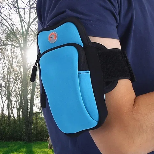 Miniatura 11 de Brazalete para teléfono celular, correr, correr, ejercicio, gimnasio, brazo, muñeca, brazalete, funda para teléfono, bolsa de brazo deportivo