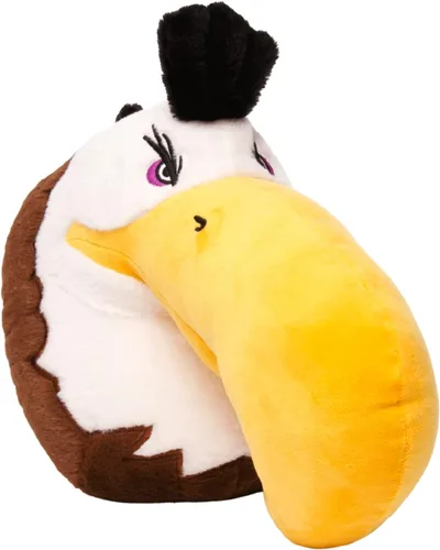 Angry Birds - Mighty Eagle - Tamaño gigante - Muñeca de peluche coleccionable de 13 pulgadas - Con licencia oficial - Muñeca súper suave para niños