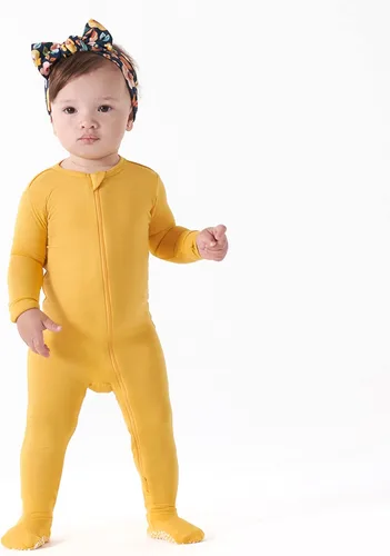 Miniatura 2 de Gerber Unisex Baby Toddler Buttery-Soft Snug Fit Footed Pajamas with Viscose Made with Eucalyptus