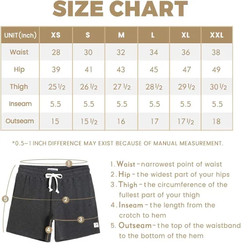 Miniatura 6 de maamgic Pantalones cortos deportivos para hombre, 5.5 pulgadas, cintura elástica, pantalones cortos de entrenamiento para hombre, pantalones cortos