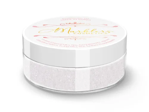 Miniatura 20 de MARBLERS Brillantina de forma gruesa de grado cosmético [estrella] 0.11 onzas (0.11 oz) Escamas No tóxica Vegana Libre de crueldad animal