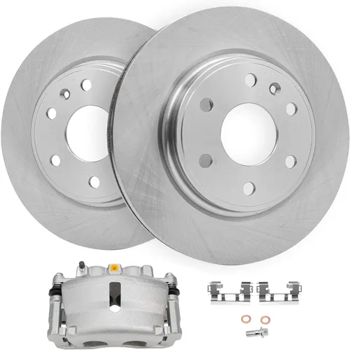 Miniatura 32 de Detroit Axle - Kit de freno delantero para Chevrolet Equinox Pontiac Torrent Suzuki XL-7, 08-10 Saturn Vue, 12-15 Captiva Sport Reemplazo 2008 2009