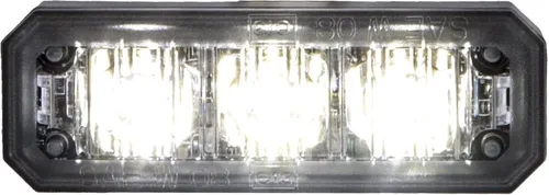 Miniatura 10 de Buyers Products 8891403 - Mini luz LED estroboscópica, barra de luz para camión, camión de seguridad, montaje en superficie, luces de advertencia