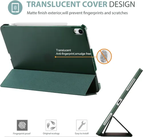 Miniatura 4 de ProCase Funda inteligente para iPad Air de 11 pulgadas M3 M2 2025 2024/10.9 Air 5ª 4ª Generación 2022 2020, Funda protectora para Air 5 4 -Mgreen