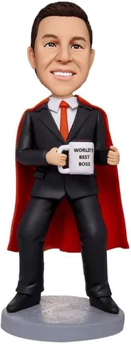 Miniatura 25 de Bobblehead personalizada para mujer, figura personalizada de Lady Boss de la foto, regalo de empoderamiento para mujeres, decoración de escritorio