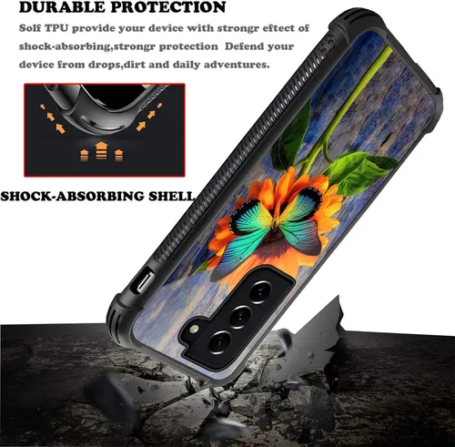 Miniatura 101 de CARLOCA Funda compatible con Samsung Galaxy S22 Ultra, diseño gráfico de Star Howling Wolfs Samsung Galaxy S22 Ultra, diseño gráfico, a prueba