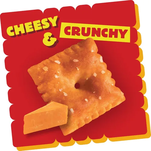 Miniatura 4 de Cheez-It Galletas de queso, galletas horneadas, porción individual, extra tostadas (40 bolsas)