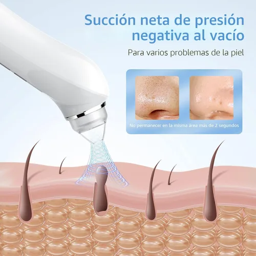 Miniatura 3 de Aspiradora Removedora de Puntos Negros, Aspiradora de Poros con Interfaz USB, Herramienta de Extracción de Puntos Negros con Cámara para Hombres