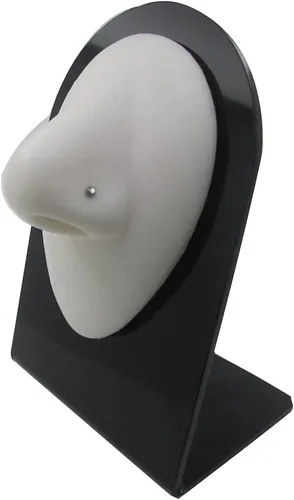 Miniatura 4 de NewkeepsR - Broche de titanio G23 de ajuste a presión, piercing labret para labios, aretes tipo Monroe, tragus, 20g18g16g