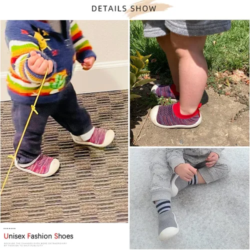 Miniatura 8 de DEBAIJIA - Zapatos para el bebé que camina por primera vez, 1-4 Años, Zapatos de Niño Zapatillas de Niño Infantil