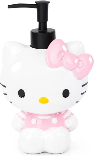 Miniatura 14 de Dispensador de jabón con bomba de Minnie Mouse de Disney - Accesorio de baño para niños en rosa y negro - Bomba de loción de resina Negro - Minnie