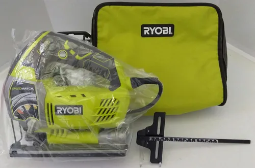 RYOBI JS651L1 6.1 Amp rompecabezas orbital de velocidad variable con coincidencia de velocidad
