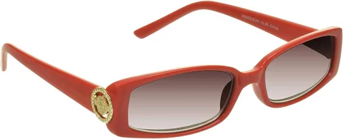 Miniatura 16 de proSPORT Lentes de sol de lectura con lentes completos, lentes tintados, para mujer, con emblema de medusa, emblema de medusa, color dorado