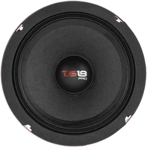 Miniatura 2 de Altavoz DS18 PRO de rango medio, cúpula en compresión de aluminio roja, altavoces de puerta de audio de alta calidad para auto o camión sistema