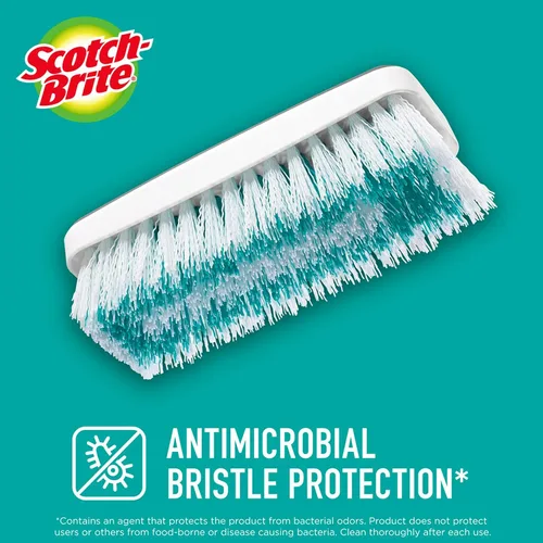 Miniatura 4 de Scotch-Brite Cepillo de limpieza profunda, para suelos y paredes de azulejos, puertas de ducha, bañeras y más