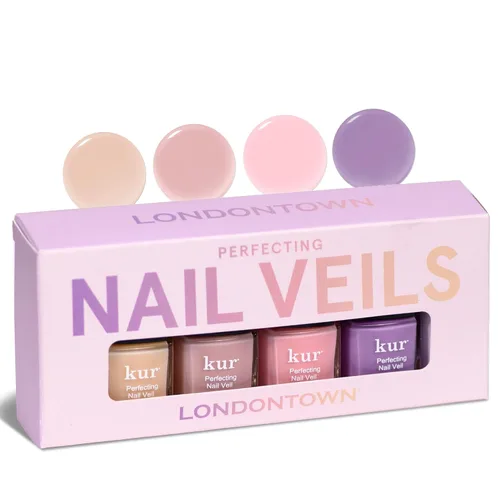 Miniatura 10 de LONDONTOWN Cuidado de uñas que mejora el velo de uñas, protector de uñas, fortalecedor de uñas, tinte natural, vegano y libre de crueldad, #4 Tinte