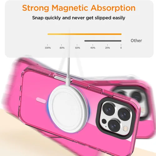 Miniatura 209 de AICase Funda protectora para iPhone 16 compatible con iPhone 16, delgada, ligera, transparente [no amarillenta] Diseño vibrante
