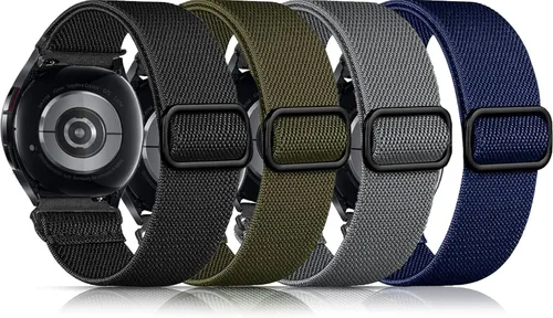 Miniatura 23 de Olytop Bandas elásticas para Galaxy Watch 7/6/4 Classic Band 1.850 in 1.811 in 1.693 in 1.654 in/5 Pro Band 1.772 in, Samsung Galaxy Watch