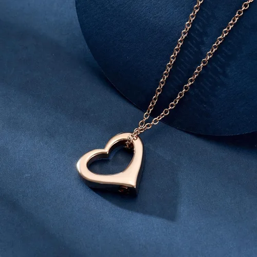 Miniatura 78 de constantlife Joyería de cremación para cenizas – Colgante de corazón conmemorativo collar de urna conmemorativa soporte para cenizas de acero