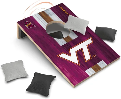 Miniatura 50 de SOAR Juego de Cornhole de mesa NCAA y altavoz Bluetooth