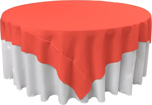 Miniatura 35 de LA Linen. Mantel cuadrado de popelina de poliéster