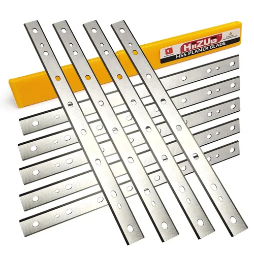 Cuchillas de cepillado de 13 pulgadas HSS para DeWalt DW735 DW735X cepilladora DW7352 cuchillas de repuesto, 13-1/8 pulgadas × 7/8 pulgadas × 1/16